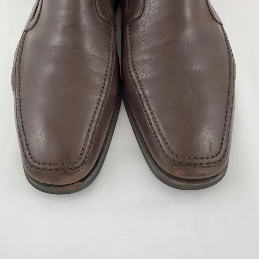 Bruno Magli‎ ‘Raging’ brown leather loafers